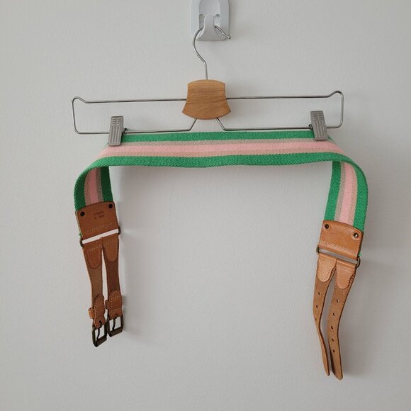 Hilfiger Denim Cotton Belt with Leather details - Picture 1 of 9